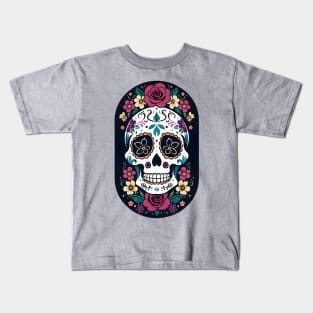 Day of the Dead Skull 06 Kids T-Shirt